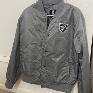 Raiders Bomber Jacket, Size Small